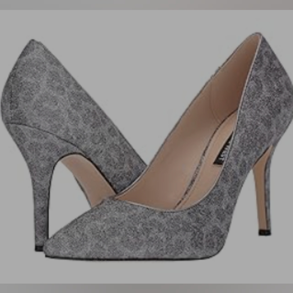 Nine West "Flax Pump" Pewter 1